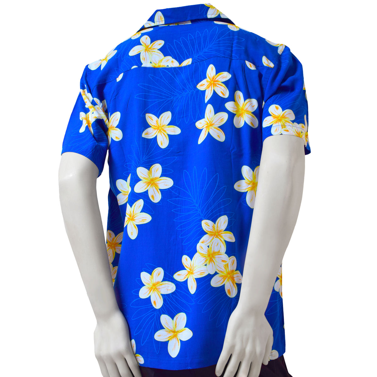 Men's Hawaii Rayon Shirt Mini Plumeria